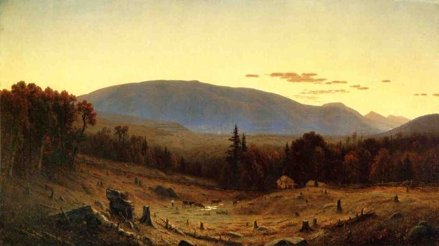 Sanford Robinson Gifford Hunter Mountain, Twilight